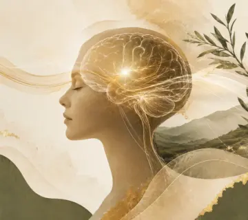 EMDR erklärt: beruhigendes Symbolbild zu Gehirn, Nervensystem und Traumatherapie
