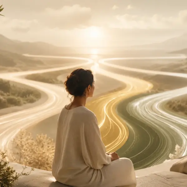 Welche Therapieform passt zu mir – verschiedene therapeutische Wege in Creme, Olive und Gold